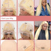 613 Curly Honey Blonde Lace Front Human Hair Wigs Loose Deep Wave 13x6 13×4 HD Water Wave Color Transparent Lace Frontal Wigs - MAGUSTA BEAUTY