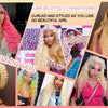 613 Curly Honey Blonde Lace Front Human Hair Wigs Loose Deep Wave 13x6 13×4 HD Water Wave Color Transparent Lace Frontal Wigs - MAGUSTA BEAUTY