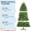 9FT Christmas Tree, Artificial Christmas Trees , Pre Lit Christmas Tree Decoration - MAGUSTA BEAUTY