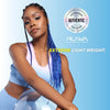 Sensationnel XPRESSION 3X Ruwa Synthetic Hair Braids Pre-Stretched Braid 24" - Lightweight, Easy to Install