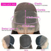Deep Wave 13x4 Lace Front Wigs Short Bob Wig Brazilian Virgin Human Hair Pre Plucked With Baby Hair Natural 4x4 Closure Bob Wigs