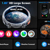 Karchilor smart watches for men 2025 Women'S Smartwatch Bluetooth Call 1.85 High-Definition Screen  Fitness Sports Waterproof