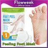 FlowWeek Exfoliating Foot Mask-Skin Exfoliating Foot Mask For Dry,Chapped Feet,Calluses,Dead Skin Remover, Exfoliant