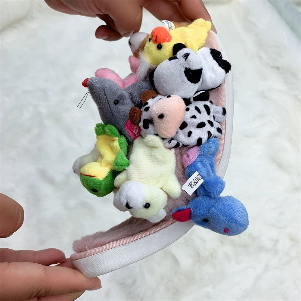 Home Slippers Women Cotton Slippers Furry Flip Flops House Shoes Cute Teddy Bear Slides Plush Pantuflas Women Cheap Slides