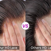 250 Density Invisi Strap 360 Full Lace Glueless Wig Invisible Drawstring Frontal Wig 30 Inch straight Lace Front Wig Human Hair