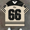 Mens 3D Numbers Printed Short Sleeve T Shirt Man V Neck Sportwear Brooklyn Racing Football Tee Vintage Casual Tops Men Clothes