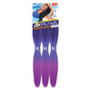 Sensationnel XPRESSION 3X Ruwa Synthetic Hair Braids Pre-Stretched Braid 24" - Lightweight, Easy to Install