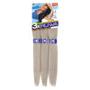 Sensationnel XPRESSION 3X Ruwa Synthetic Hair Braids Pre-Stretched Braid 24" - Lightweight, Easy to Install