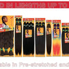 Sensationnel African Collection Braids 6X X-Pression Pre-Stretched Braid 58" - Lightweight, Long-Lasting