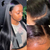 28 30 Inch 6x4 4x4 Pre-Cut Glueless Wig Human Hair Ready To Wear Straight Glueless Wigs Pre-Plucked Top Brazilian Wigs for Women