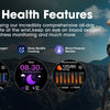 Karchilor smart watches for men 2025 Women'S Smartwatch Bluetooth Call 1.85 High-Definition Screen  Fitness Sports Waterproof