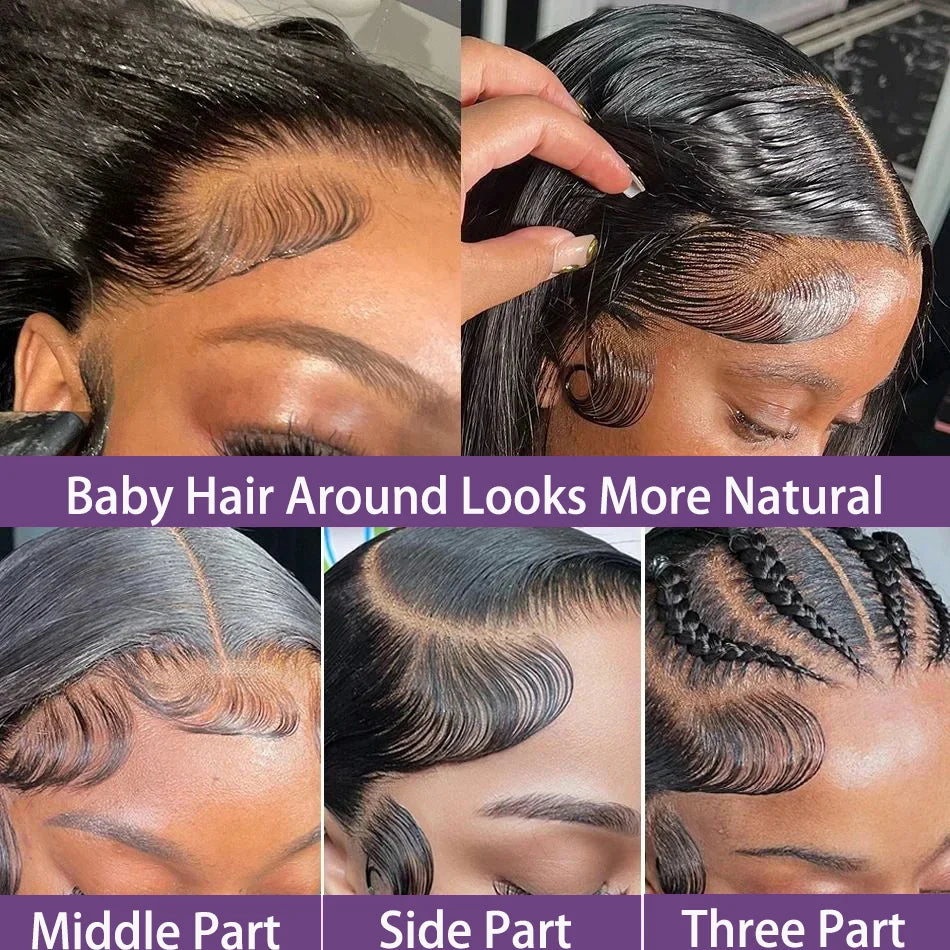 Curly Wig Pre Plucked Brazilian Human Hair Wigs 13x4 Lace Front Wig Short Bob Deep Wave Kinky Curly Lace Front Human Hair Wigs