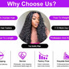 13x4 Short Bob Wig Human Hair Deep Wave 100% Brazilian Curly Human Hair Wigs Transparent Lace Front Wigs For Women Preplucked