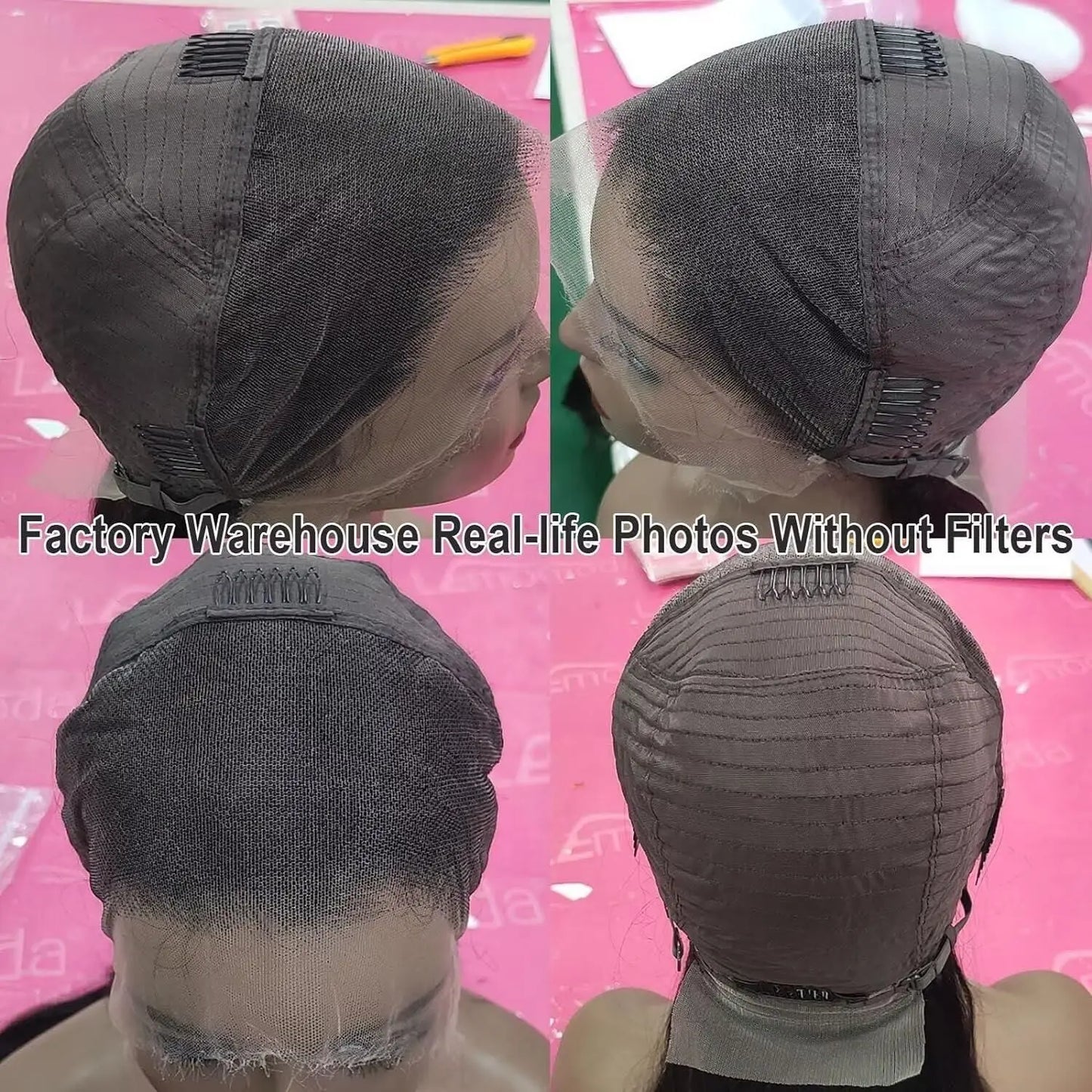250 Density 13x6 HD Lace Frontal Wig Invisible Real HD Lace 13x4 Full Frontal Lace Wig Straight Pre Plucked Virgin Human Hair
