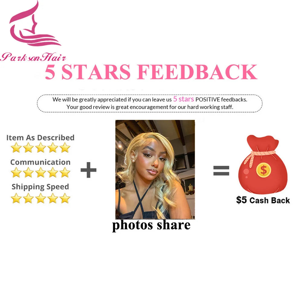 13*4 13*6 HD Lace Frontal Wig 613 Brazilian Body Wave Pre Plucked Silver Grey Lace Front 613 Colored Human Hair Wigs For Women