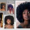 Short Afro Kinky Curly Human Hair Wig With Bangs Fluffy Natural Bob Wigs Brazilian Full Machine Made Wigs On Sale  180% Density