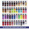 Sensationnel XPRESSION 3X Ruwa Synthetic Hair Braids Pre-Stretched Braid 24" - Lightweight, Easy to Install