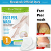 FlowWeek Exfoliating Foot Mask-Skin Exfoliating Foot Mask For Dry,Chapped Feet,Calluses,Dead Skin Remover, Exfoliant