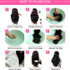 13x4 Lace Frontal Wig Human Hair Short Bob Wig Body Wave 4x4 HD Lace Front Closure Wig Brazilian Virgin Hair Natural Black Color