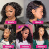 Deep Curly Wave Short Bob Wigs Brazilian 100% Human Hair 13x4 Lace Front Wigs 4x4 Lace Closure Curly Wigs For Women 200% Density