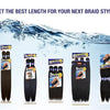 Sensationnel XPRESSION 3X Ruwa Synthetic Hair Braids Pre-Stretched Braid 24" - Lightweight, Easy to Install