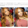 13X6 Ginger Blonde Lace Front Human Hair Wigs Red Burgundy 13x4 Body Wave Transparent HD Lace Frontal Wig Brown Lace Front Wig