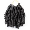 Bob Spring Twist Hair Prelooped Crochet Hair Braids 6 Inch synthetic Short passion twist hair pre twisted By Flyteng