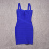 Quality Fuchsia Red Bandage Dress 2023 For Girl SweetHeart Mini Pencil Slim Dress Bodycon XL Purple Black White Party Vestidos