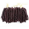 Bob Spring Twist Hair Prelooped Crochet Hair Braids 6 Inch synthetic Short passion twist hair pre twisted By Flyteng