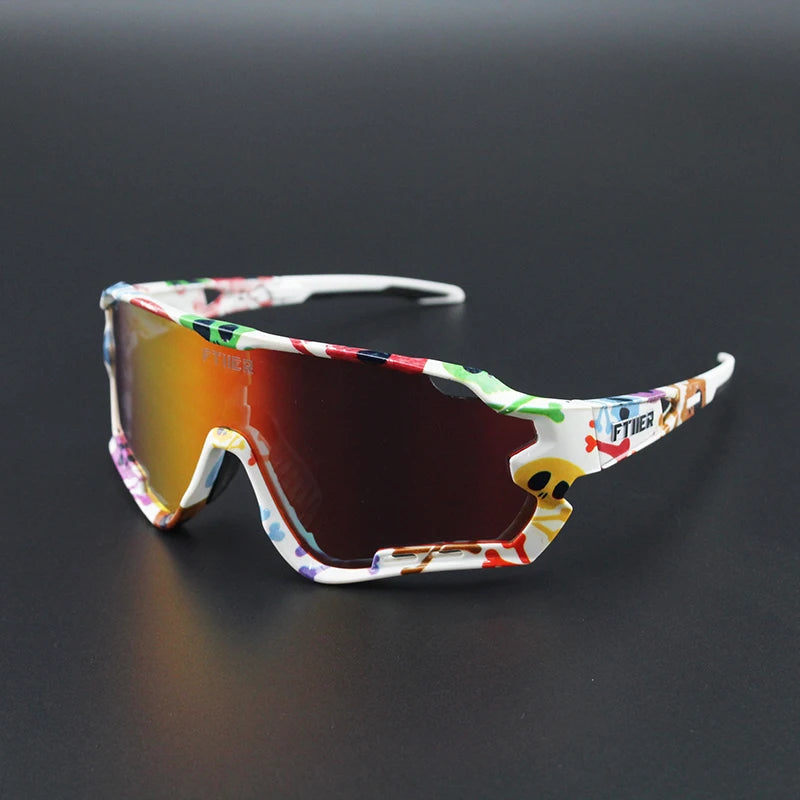Saoan Cycling Eyewear Cycling Sunglasses For Men and Women Bicicleta Gafas Ciclismo Cycling Glasses Cycling Sunglasses 4lens