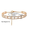 Flatfoosie Hip Hop Iced Out Chunky Cuban Chain Anklets For Women Luxury Rhinestone Link Ankle Bracelet Beach Barefoot Jewelry
