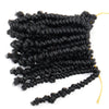 Bob Spring Twist Hair Prelooped Crochet Hair Braids 6 Inch synthetic Short passion twist hair pre twisted By Flyteng