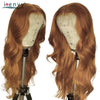 13X6 Ginger Blonde Lace Front Human Hair Wigs Red Burgundy 13x4 Body Wave Transparent HD Lace Frontal Wig Brown Lace Front Wig
