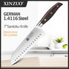 XINZUO High Quality 3.5+5+8+8+8"  Paring Utility Cleaver Chef Knife Germany 1.4116 Stainless Steel 1PCS 5PCS Kitchen Knife Sets