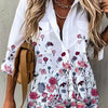 Temperament Women Shirt Loose Long Sleeve Shirt Women Casual Printed Women Top