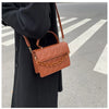 Trendy Plaid Women Shoulder Bag Fashion Chain Crossbody Bags Brand Designer Handbags and Purses Small Flap Top Handle Bags