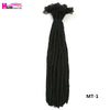22 Inch Dreadlocks Crochet Braids Hair Synthetic Faux Locs For Men And Women Ombre Braiding Hair Extensions Hair Expo City