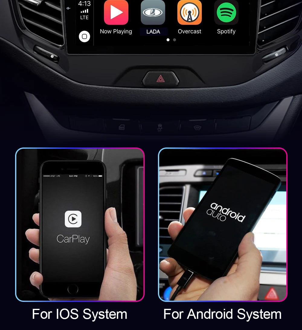 XIMA 7 9 10 inch 4G 8Core 5G WIFI Carplay Android Aauto Car Radio Multimedia Player 2 din stereo Receiver 2DIN GPS dvd Head Unit
