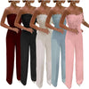 OSM036 Trendy Spring and Summer Jumpsuit Women Feather Bra Sexy White Girls Jumpsuits Elegant Casual Jumpsuits With  Belt