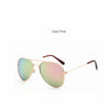Classic Aviation sunglasses For Boy And Girl Colorful Mirror Pilot Sun Glasses Children Sunglasses Kids Sunglasses Eyewear