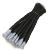 10 Inch Synthetic Dreadlocks Crochet Braids Hair  Handmade Locs Hip-Hop Style For Men And Women Ombre Braiding wig Extensions He