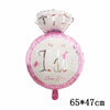 Love Heart Bear Foil Balloons Happy Birthday Valentine’s Day Party Decor Air Helium Globos Wedding Decorations Kids Toys Balloon