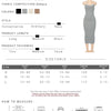 Kliou strap backless sexy bodycon midi long dress new women high waist cotton striped dresses elegant fashion party clothes