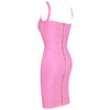 bandage dress summer orange bodycon dresses for women 2022 sexy spaghetti royal blue club celebrity party dress birthday outfit