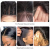 Hd Lace Frontal Wig 13x6 Lace Front Wig Human Hair 30Inch Bone Straight Transparent Lace Human Hair Wigs HD Lace 4x4 Closure Wig