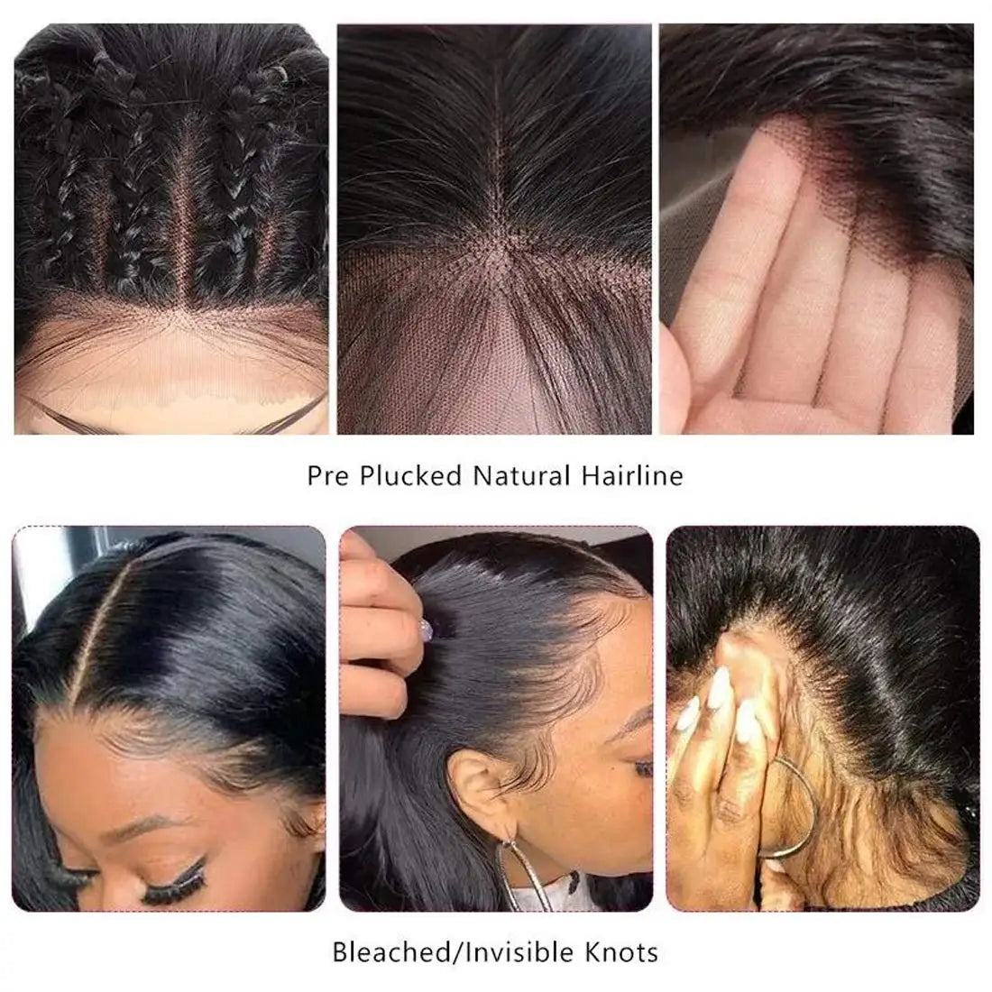 Hd Lace Frontal Wig 13x6 Lace Front Wig Human Hair 30Inch Bone Straight Transparent Lace Human Hair Wigs HD Lace 4x4 Closure Wig