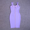 BEAUKEY Summer White Rhinestone Bandage Evening Dress Women Luxury Maxi Spaghetti Strap Red Club Celebrity Evening Party Vestido