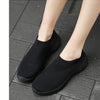 Women Vulcanized Shoes High Quality Women Sneakers Slip On Flats Shoes Women Loafers Plus Size 42 Walking Flat