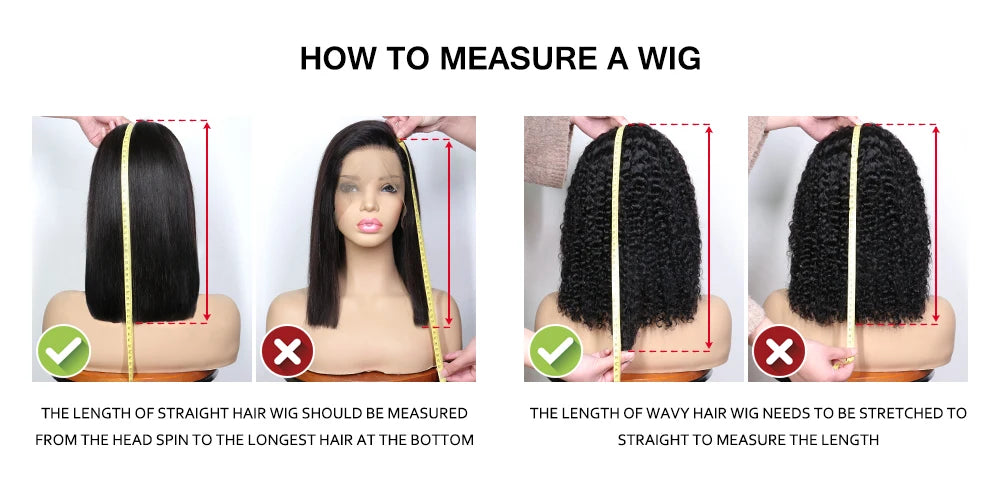 Afro Kinky Curly Wigs with Bangs 250% Density Brazilian Remy Human Hair Full Machine Made Wigs Short Afro Curly Wigs For Women