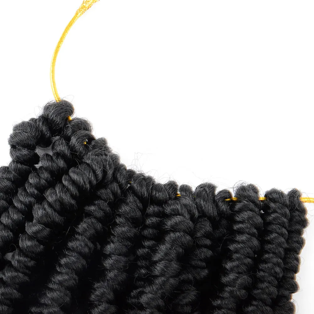Bob Spring Twist Hair Prelooped Crochet Hair Braids 6 Inch synthetic Short passion twist hair pre twisted By Flyteng
